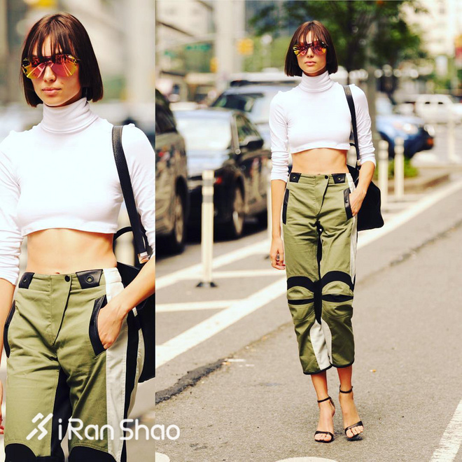 热点 | 看了一圈时装周 一大堆大长腿里就服Kaia Gerber