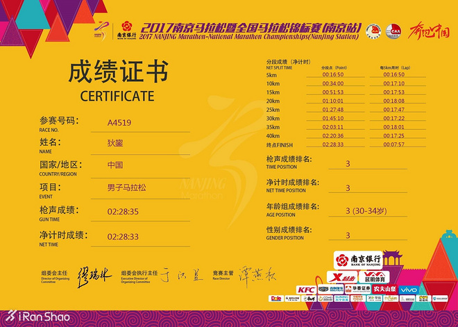 人物 | 南马国内第一狄鋆：跑龄两年多 PB 2:25的秘诀