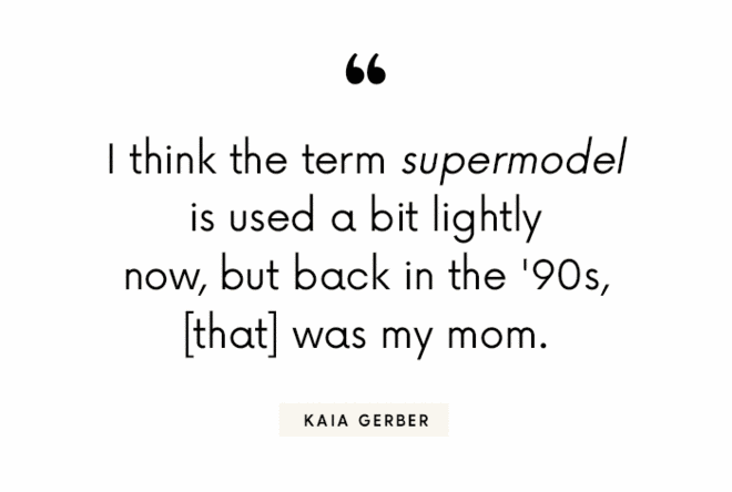 热点 | 看了一圈时装周 一大堆大长腿里就服Kaia Gerber