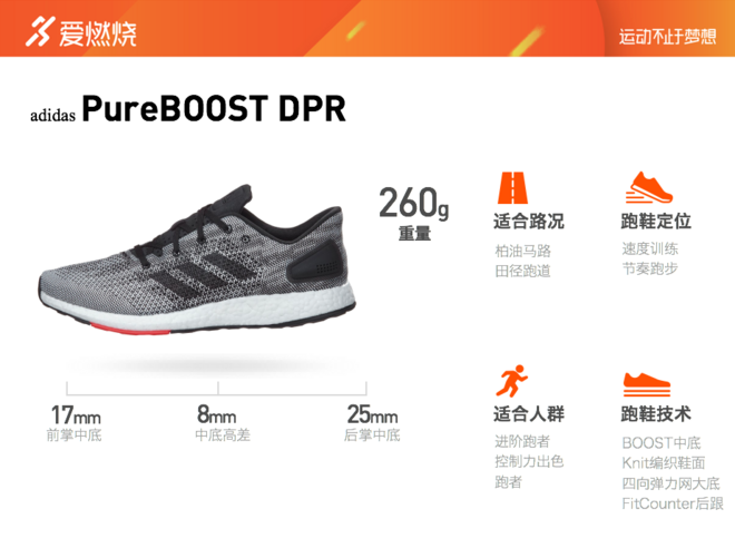 跑鞋 | 轻量回弹但还不够出色 adidas PureBOOST DPR深度评测