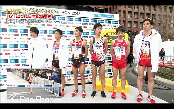 2018东京马拉松 | 世界纪录迷向再起 设乐悠太2:06:11破16年日本纪录