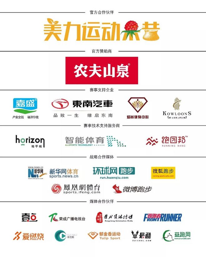 《奔跑中国·美丽中国》2018荣马领物须知