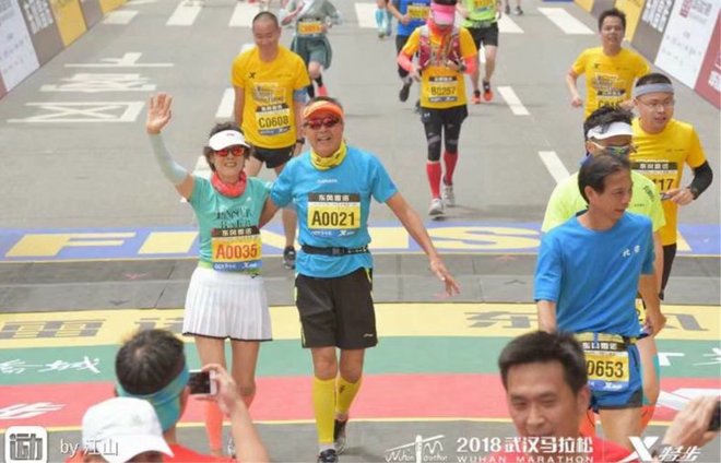 2018奔跑中国汉马秀--令人动心的一幕