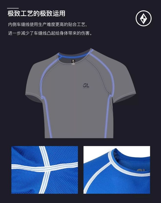 搭载POLARTEC® Delta™面料 GEARLAB推出全新立体排汗速干Tee