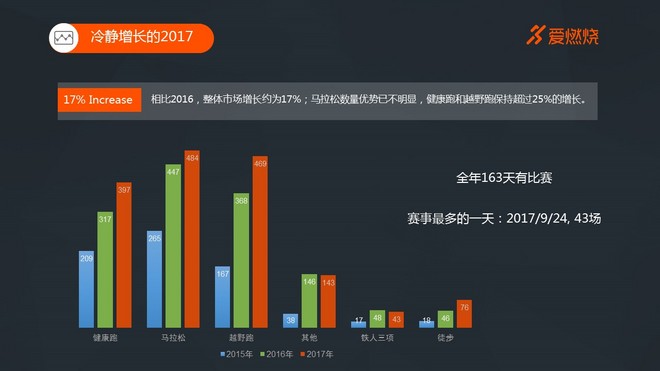 2017国内耐力运动市场数据分析