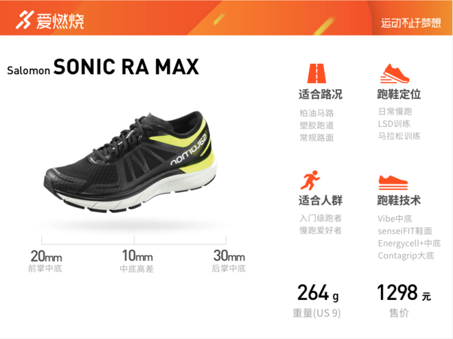 跑鞋 | 给你最大缓冲 Salomon Sonic RA Max深度评测