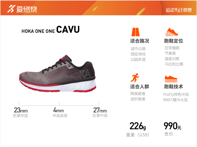 开箱 | HOKA ONE ONE CAVU 真的存在轻量全能跑鞋吗？