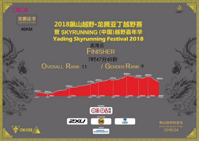 “地狱上行走，天堂里奔跑”——2018龙腾亚丁越野赛记！