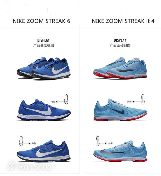 知乎问答 | Nike zoom streak lt 4 好还是 streak 6 好？