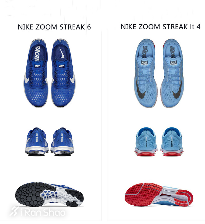 知乎问答 | Nike zoom streak lt 4 好还是 streak 6 好？