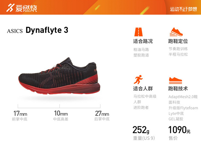 开箱 | ASICS 亚瑟士 DynaFlyte 3 重燃青春