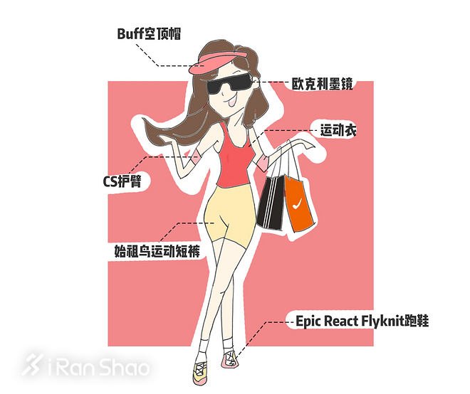 女生跑步真省不了钱！