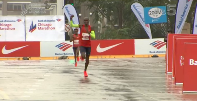 杀手莫法拉，2:05:11绝杀夺冠芝加哥