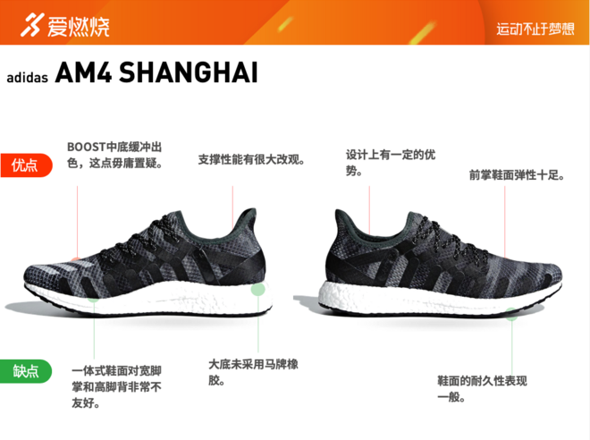 跑鞋 | 非典型BOOST adidas AM4 SHANGHAI深度评测
