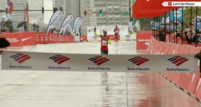 杀手莫法拉，2:05:11绝杀夺冠芝加哥