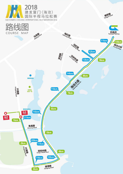 2018 建发厦门（海沧）国际半程马拉松赛·赛事亮点