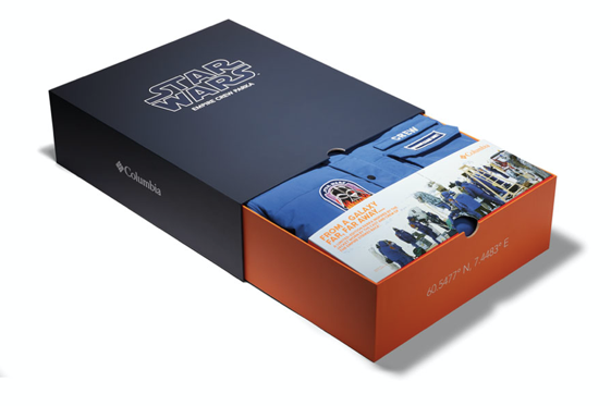 Columbia 推出2018限量款《星球大战：帝国反击战》联名服饰