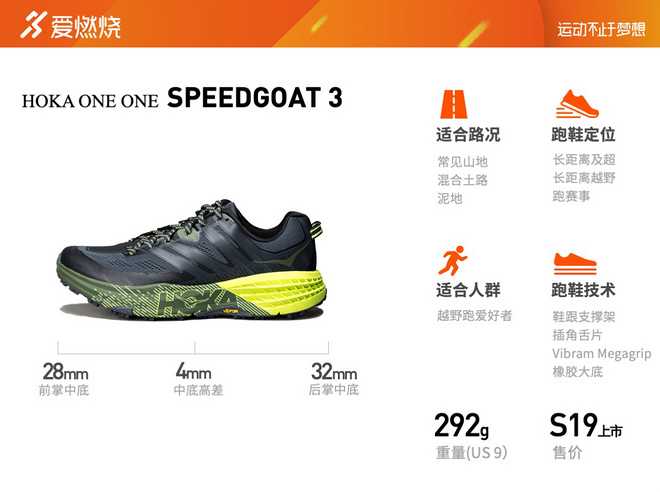 开箱 | 进化不停飞速不止 HOKA ONE ONE Speedgoat 3