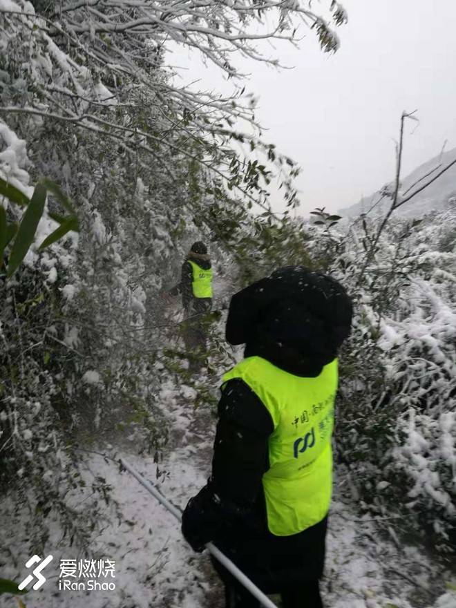 2018南北湖跑山赛雪天开路记