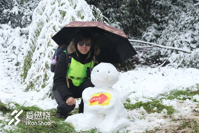 2018南北湖跑山赛雪天开路记