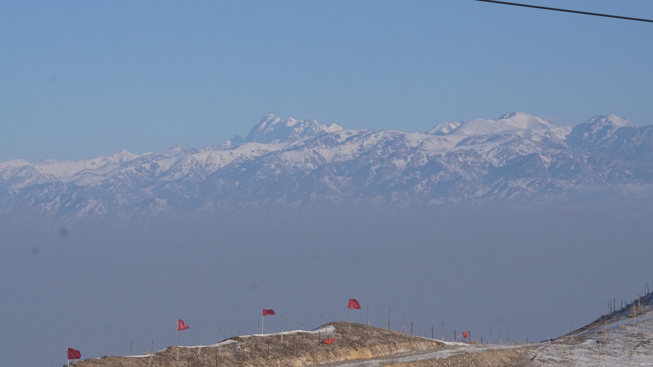冬阳赏雪 雅山越野  ——克拉玛依跑友参加第三届乌鲁木齐雅玛里克山雪地越野赛小记