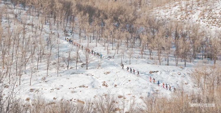 冬阳赏雪 雅山越野  ——克拉玛依跑友参加第三届乌鲁木齐雅玛里克山雪地越野赛小记