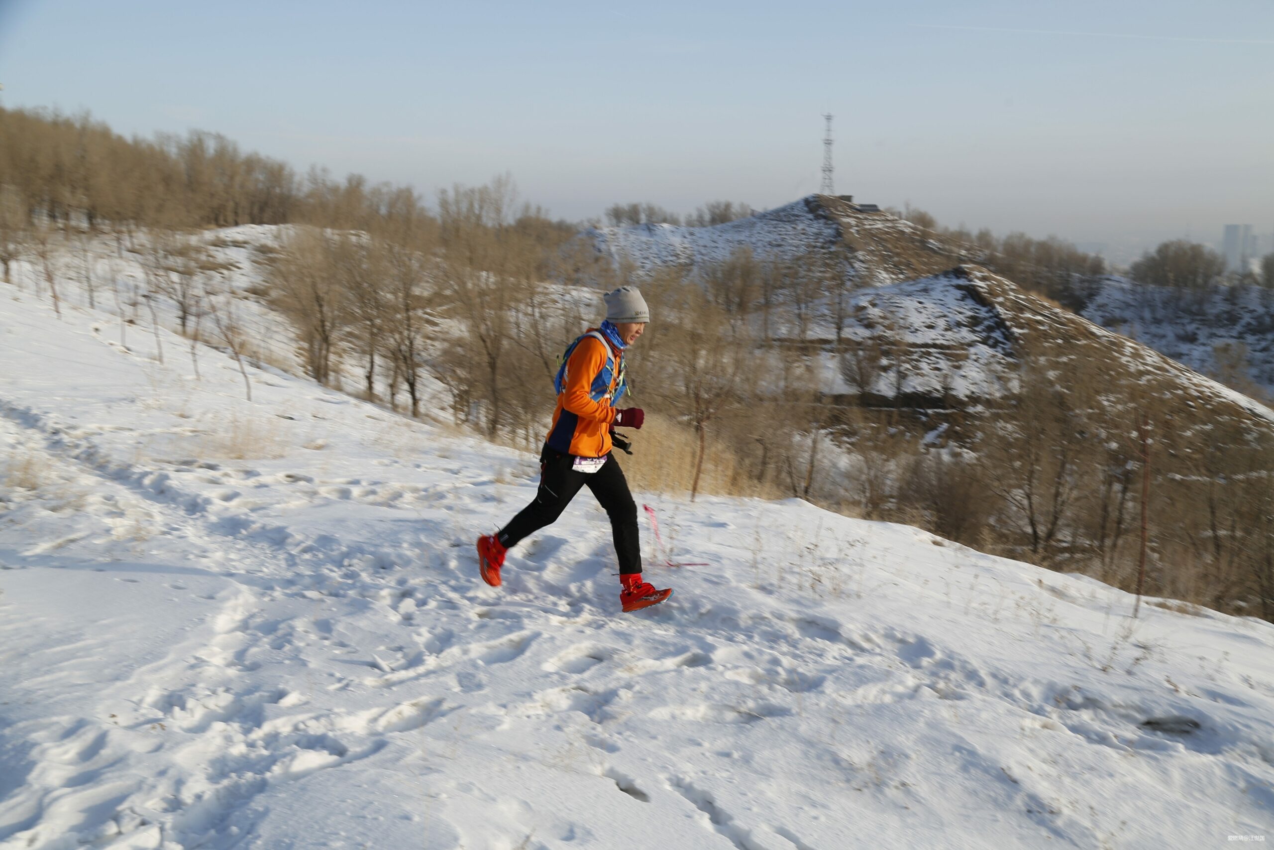 冬阳赏雪 雅山越野  ——克拉玛依跑友参加第三届乌鲁木齐雅玛里克山雪地越野赛小记