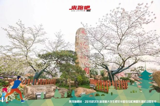 世界级绿道迎来“最美”半马，4000余人齐聚大学生樱花半程马拉松|2019武汉东湖绿道大学生樱花半马