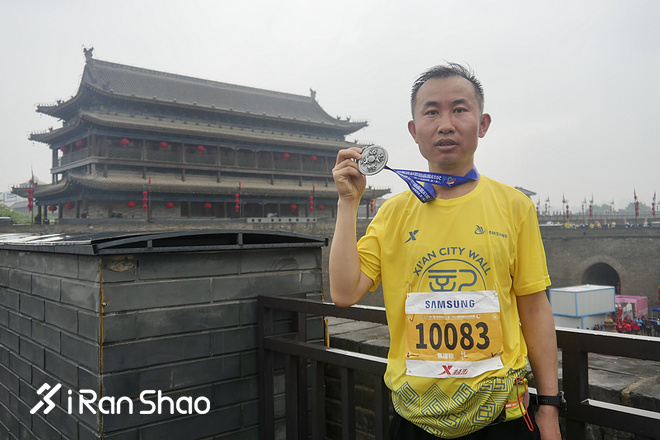 于西安城墙之上，跑一场中国风的马拉松