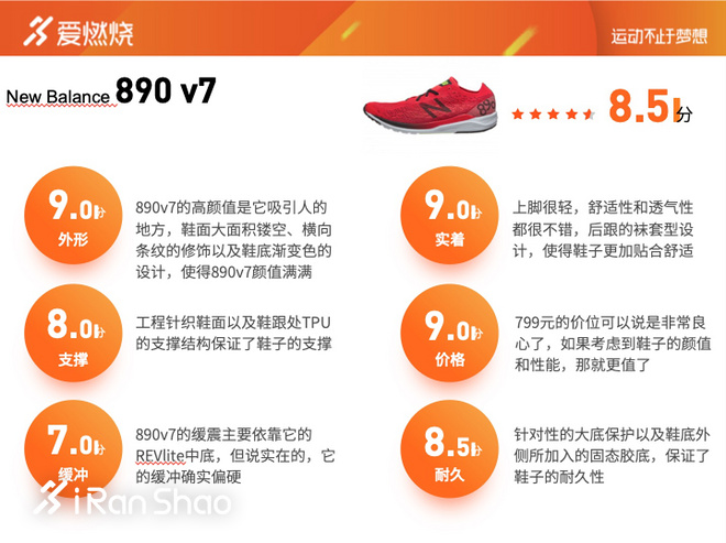 跑鞋|焕然一新 New Balance 890v7