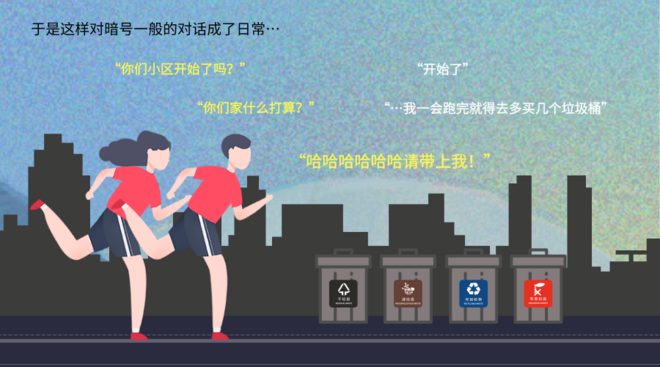 《跑步垃圾分类指南》