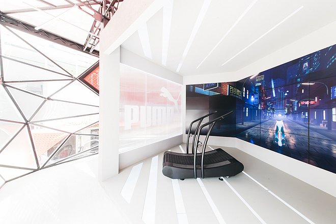 体验 | #管我怎么跑#快闪体验空间 PUMA最新款跑鞋和专属美洲狮