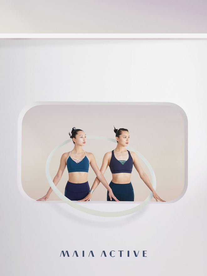 设计师运动服品牌 MAIA ACTIVE与纽约灯光艺术家James Clar共同演绎霓光运动美学