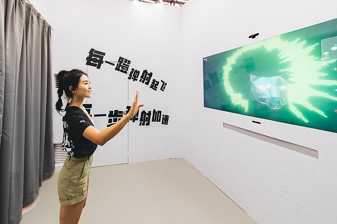 体验 | #管我怎么跑#快闪体验空间 PUMA最新款跑鞋和专属美洲狮