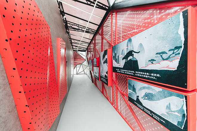 体验 | #管我怎么跑#快闪体验空间 PUMA最新款跑鞋和专属美洲狮
