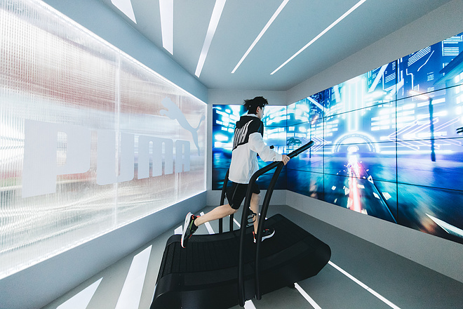 体验 | #管我怎么跑#快闪体验空间 PUMA最新款跑鞋和专属美洲狮