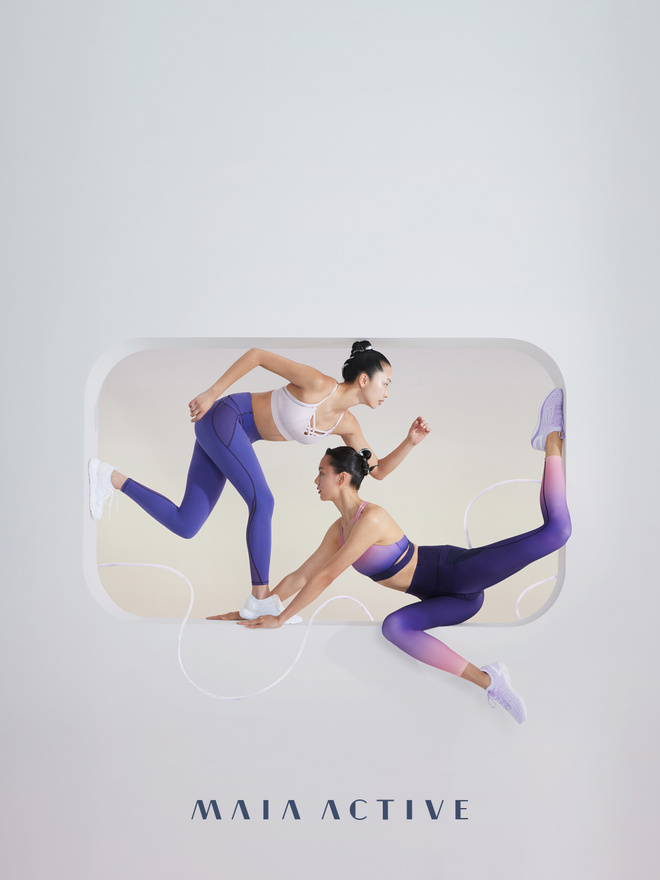 设计师运动服品牌 MAIA ACTIVE与纽约灯光艺术家James Clar共同演绎霓光运动美学