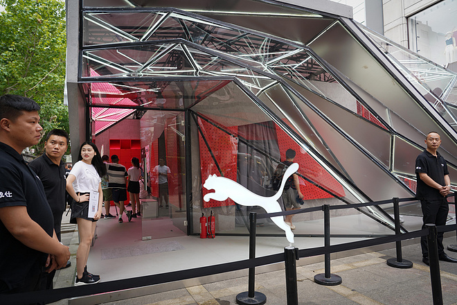 体验 | #管我怎么跑#快闪体验空间 PUMA最新款跑鞋和专属美洲狮