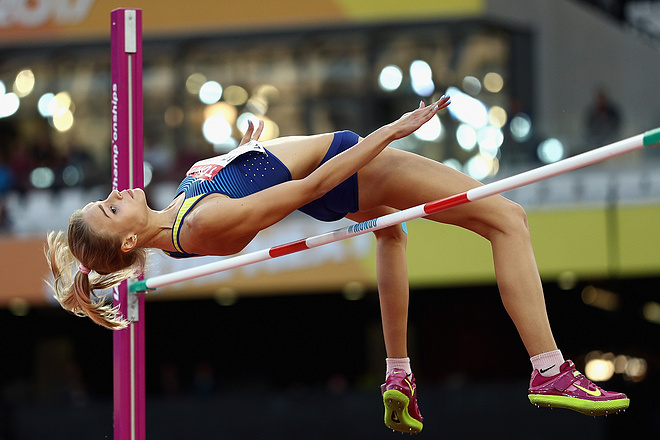 田径场上那些有颜能“打”的女将们