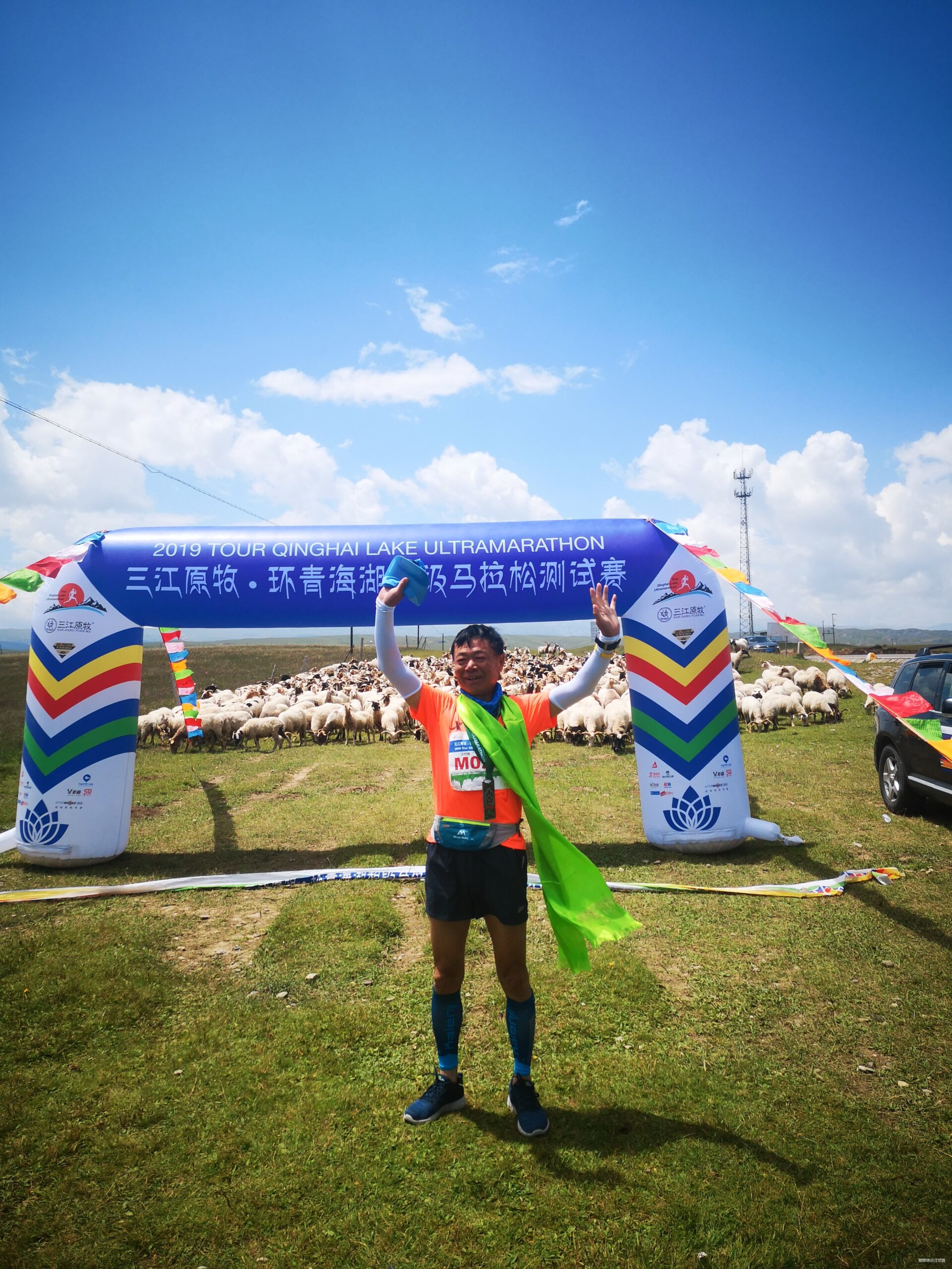 环湖赛道越野风景 五日五马感受很爽
