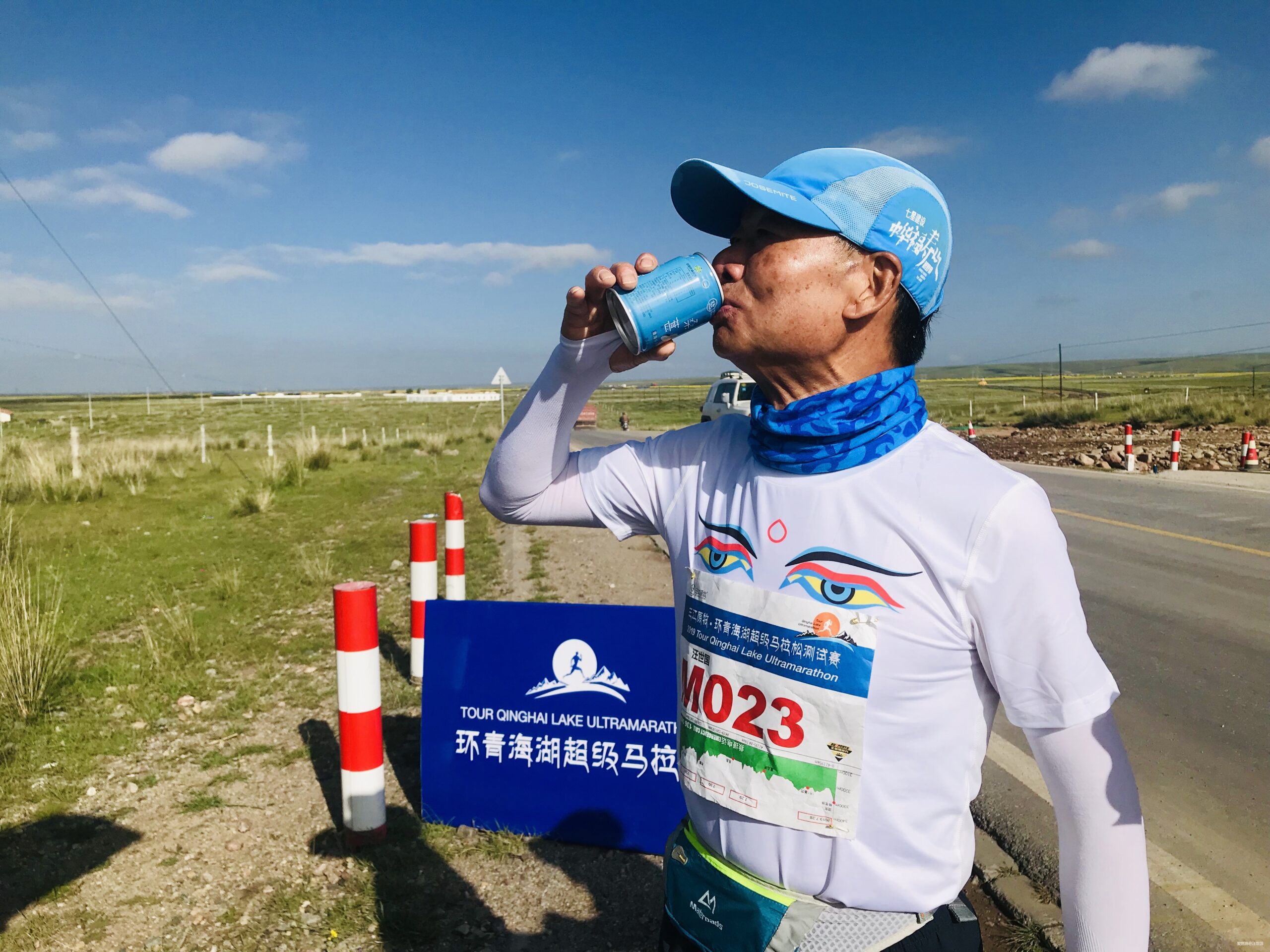 环湖赛道越野风景 五日五马感受很爽