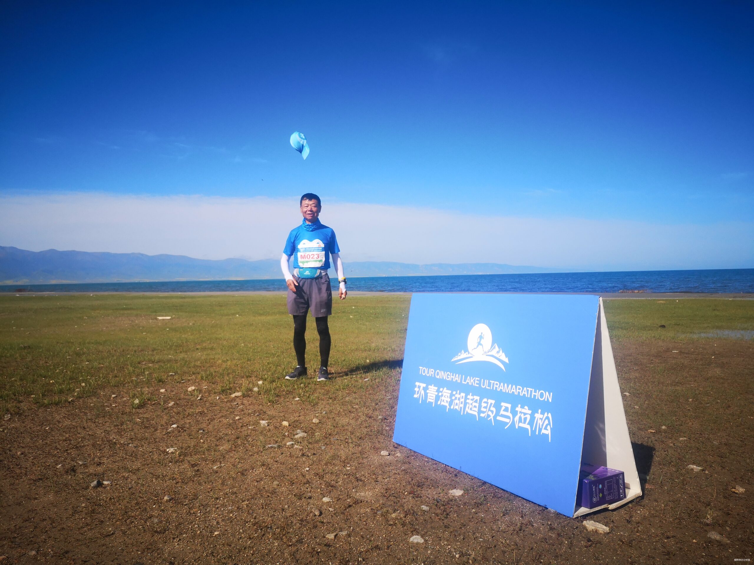环湖赛道越野风景 五日五马感受很爽