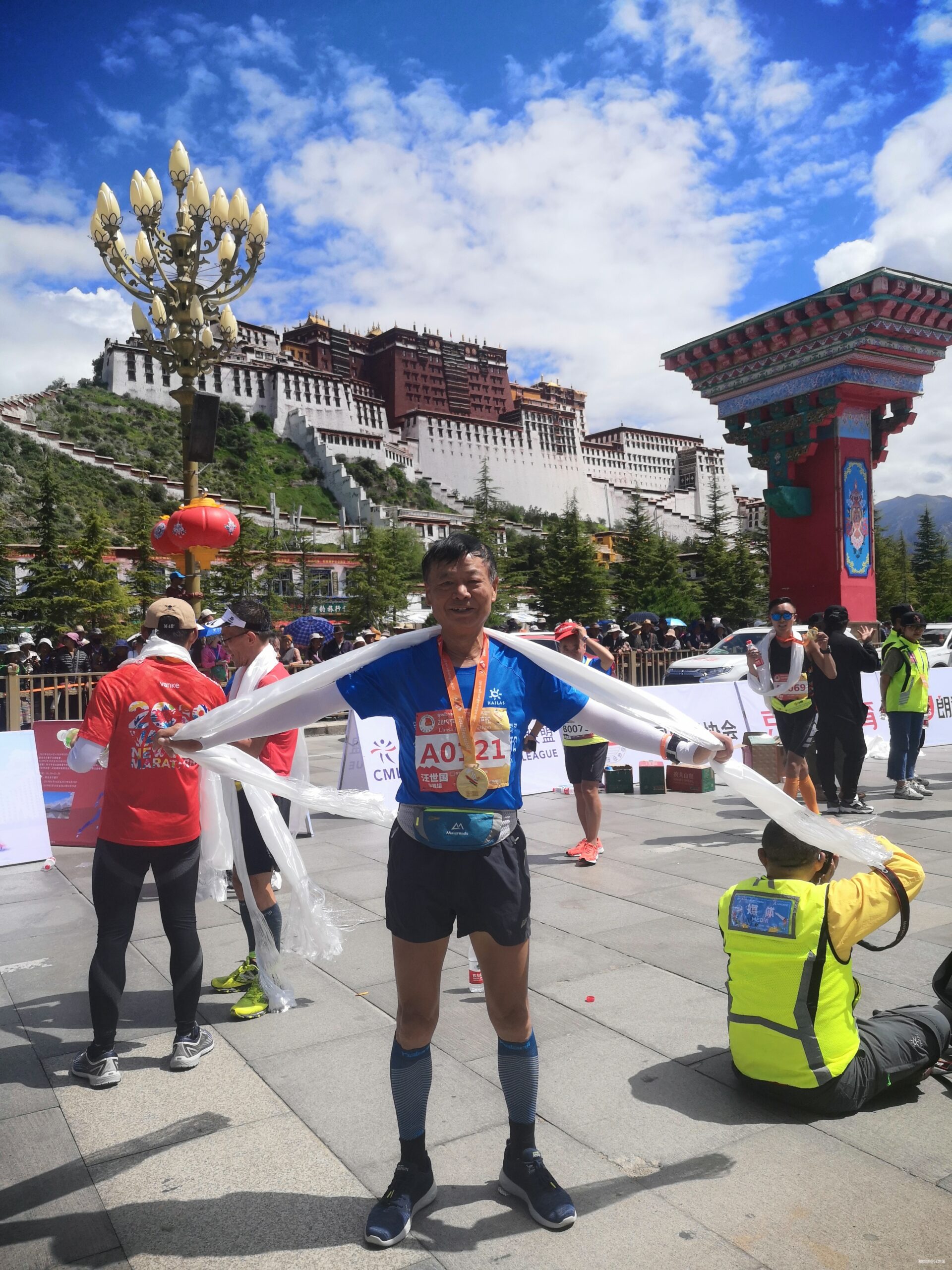 拉萨半程马拉松  又一次高原旅行