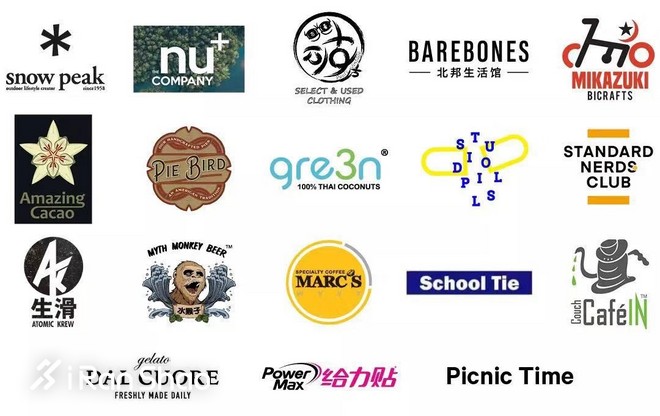 台风中的安高若运动市集