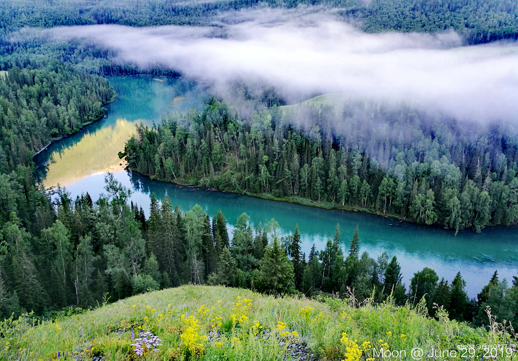 纵情奔跑在鲜花盛开的诗意远方｜2019喀纳斯超级越野赛