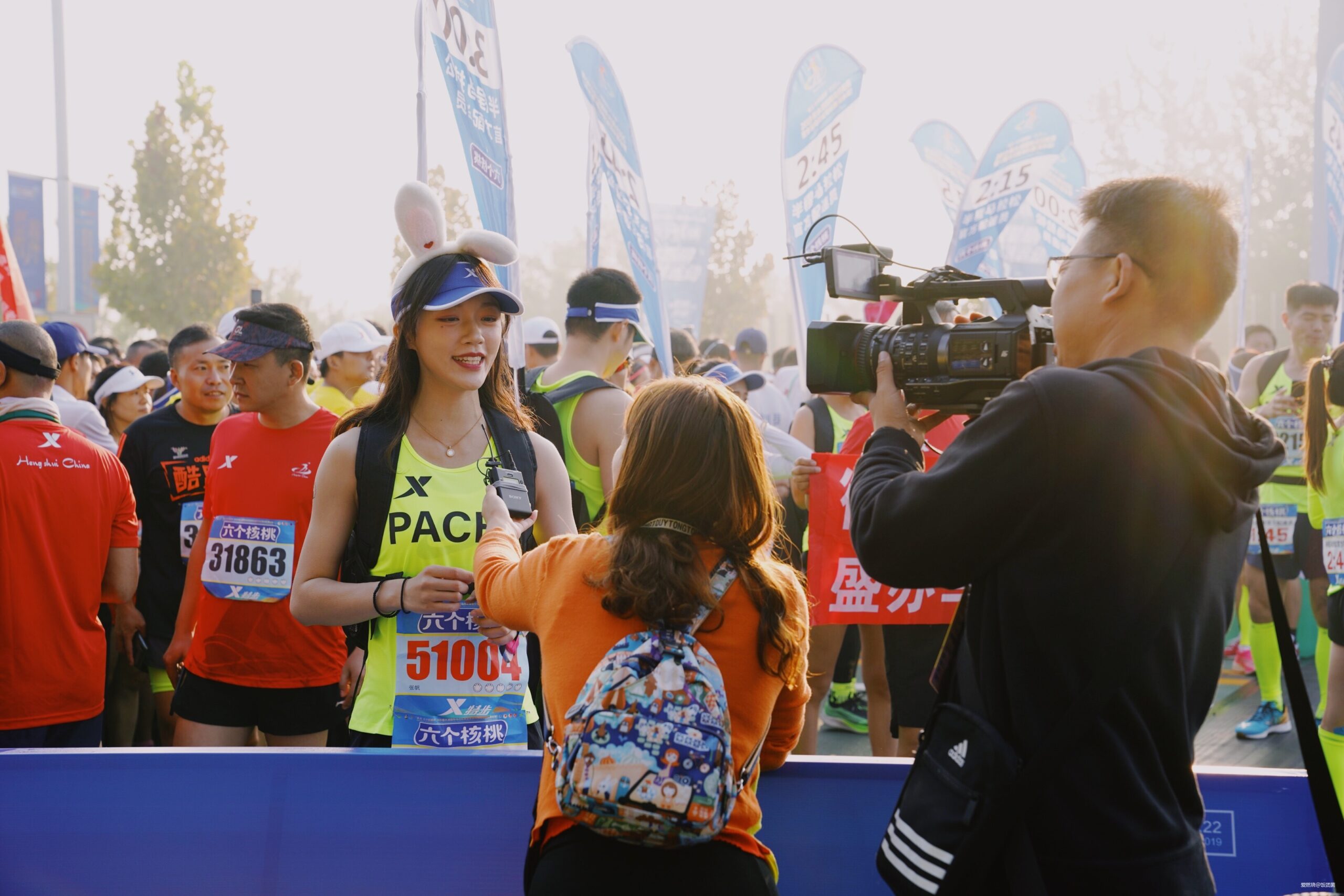 在“双金”马拉松赛事做官方配速员是什么感觉？——饭团子衡马赛记