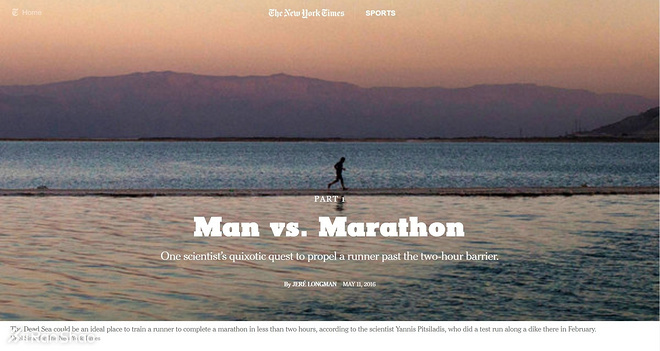 从2到1 基普乔格重新定义人类运动极限