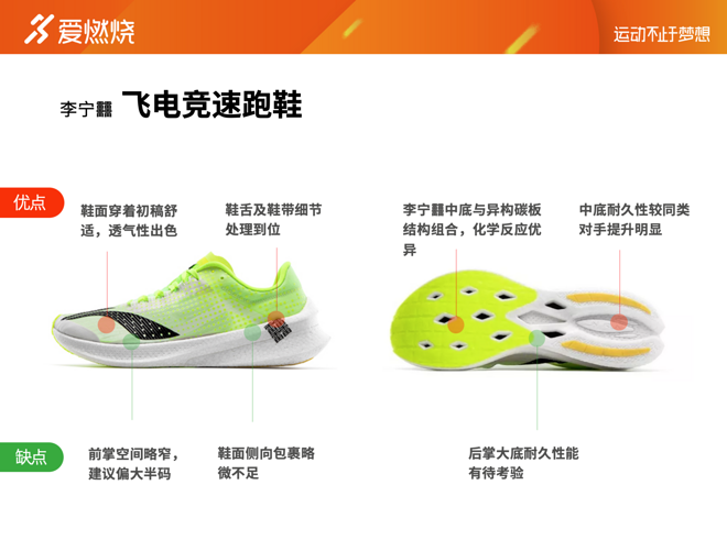 跑鞋 | 李宁䨻飞电竞速跑鞋 国产跑鞋的新巅峰
