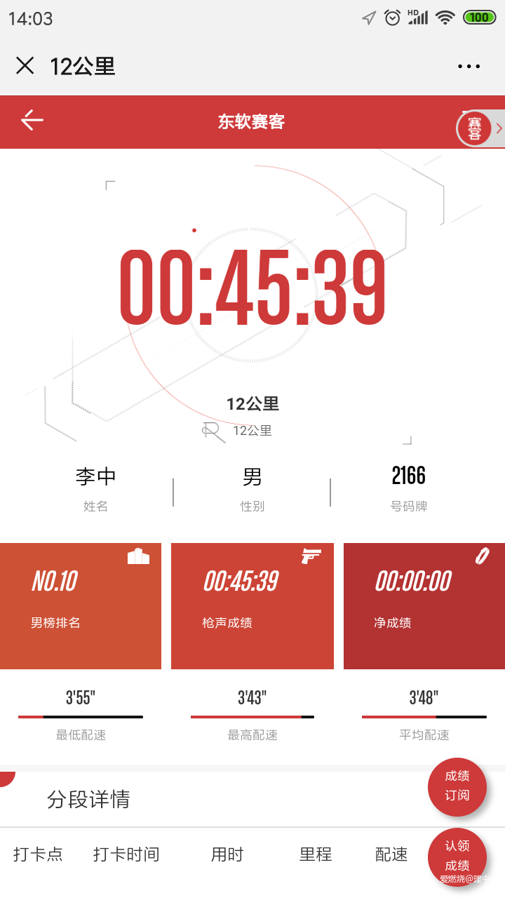 得个小奖快乐跑跑 － 2019“浦锦杯”城市微马跑记