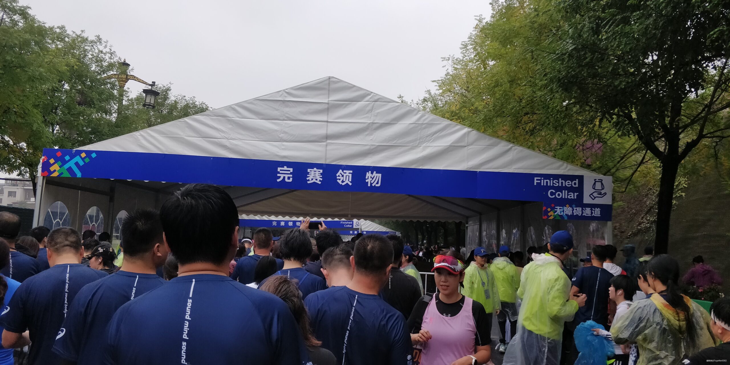 雨中看尽长安花——2019西安马拉松赛记